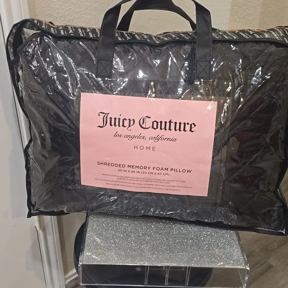 Juicy Couture Home Shredded Memory Foam Pillow‎